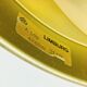 Very Large Space Age Glass & Brass Ceiling Light from Limburg, Germany, 70s