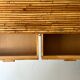 Vintage bamboo sideboard, Italy 1970