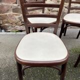 4 chaises bistrot vintage