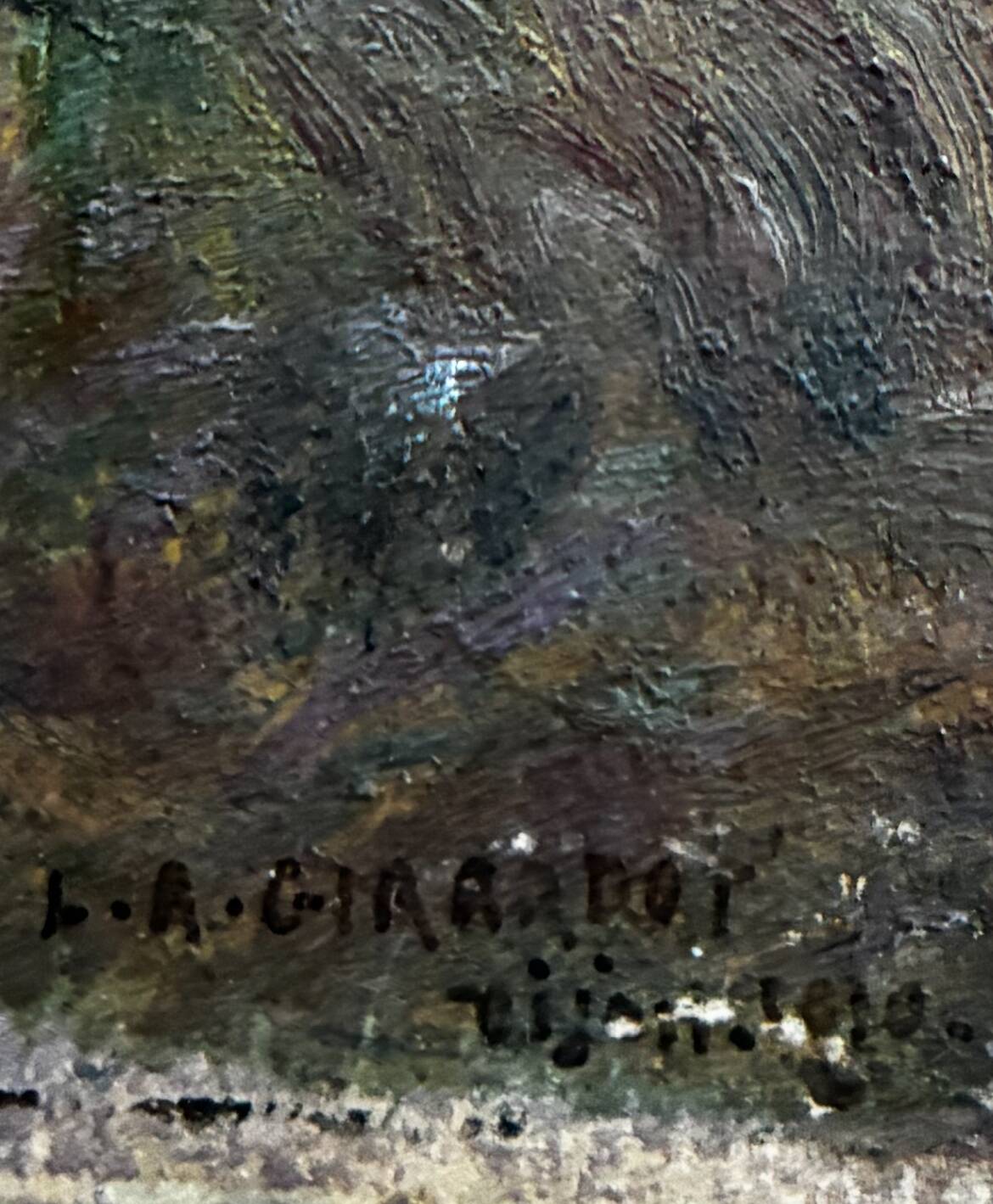 Indian summer in Dijon, Louis Auguste Girardot 19th century