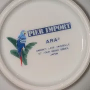 Lot 4 Bowls / Porcelain Dishes Japan ARA Pier Import - Perroq Decor