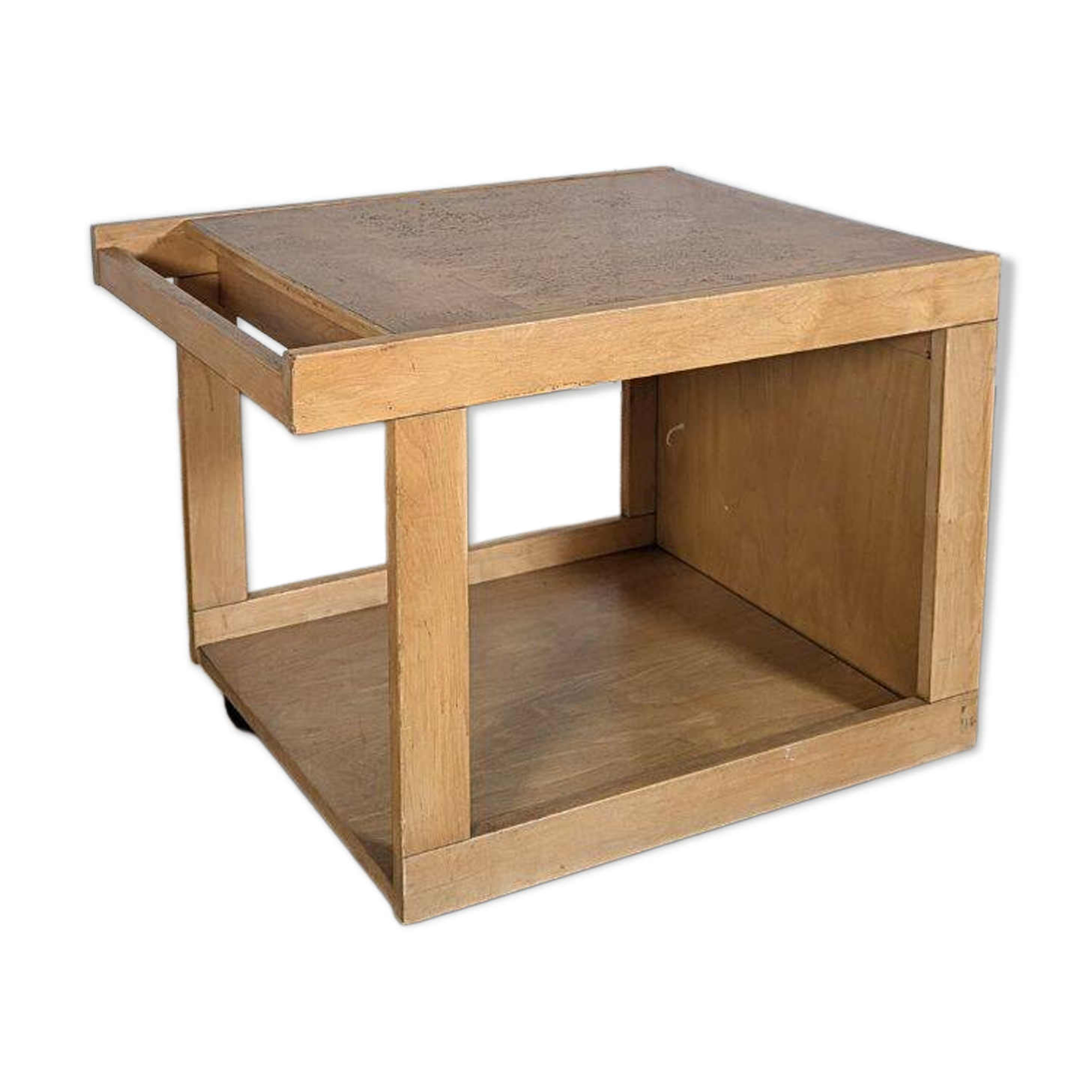 Beautiful Scandinavian-inspired coffee table, with a design typical of the 1960s.