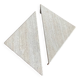 Ligne Roset vintage travertine nesting coffee tables