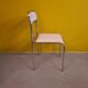 Retro Chrome Chair With Skai Upholstery