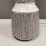 Large floor/table lamp in ceramic, from Danish Dissing ceramic