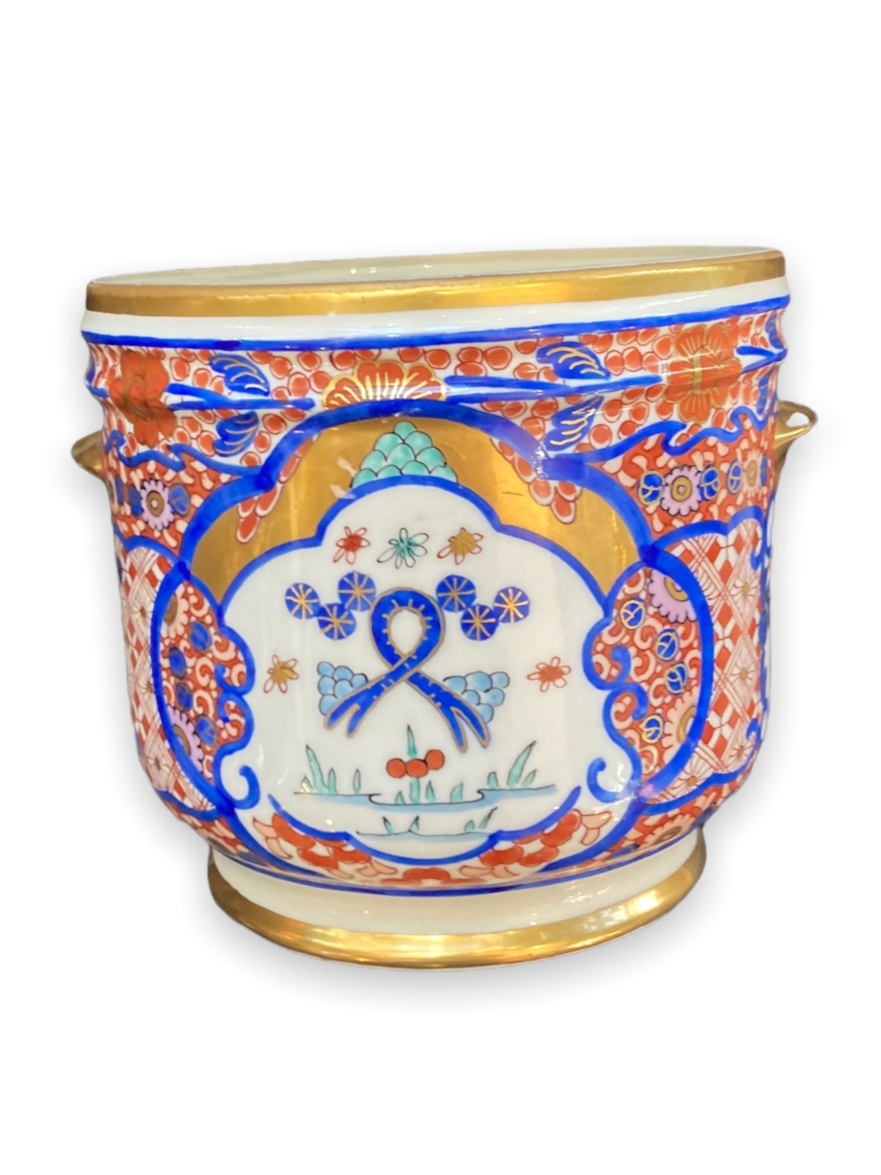 Cache pot en porcelaine