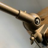 Lamp 1960 industrial Lumina AB champagne - 70 cm