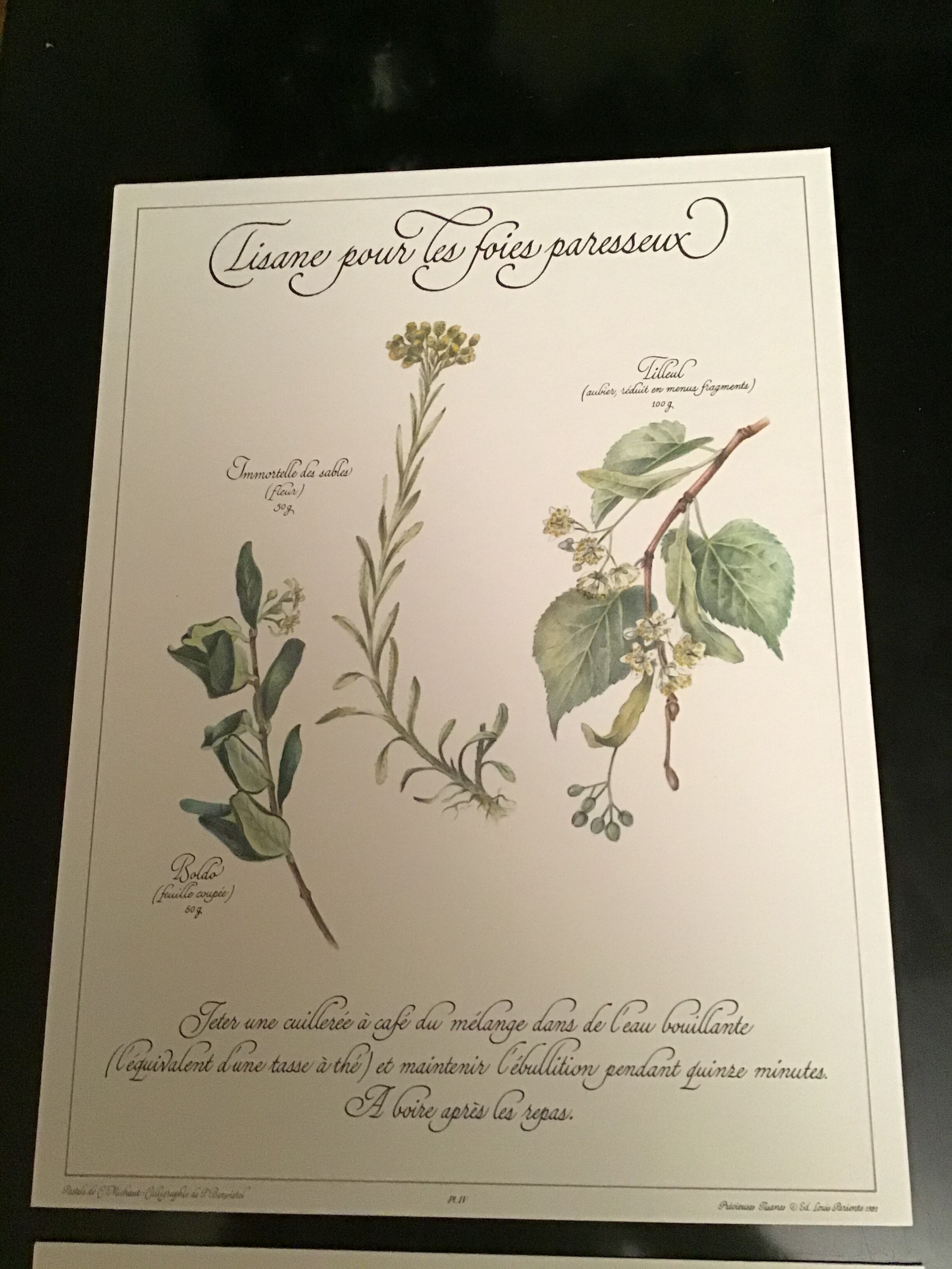 Lot posters ready herbal