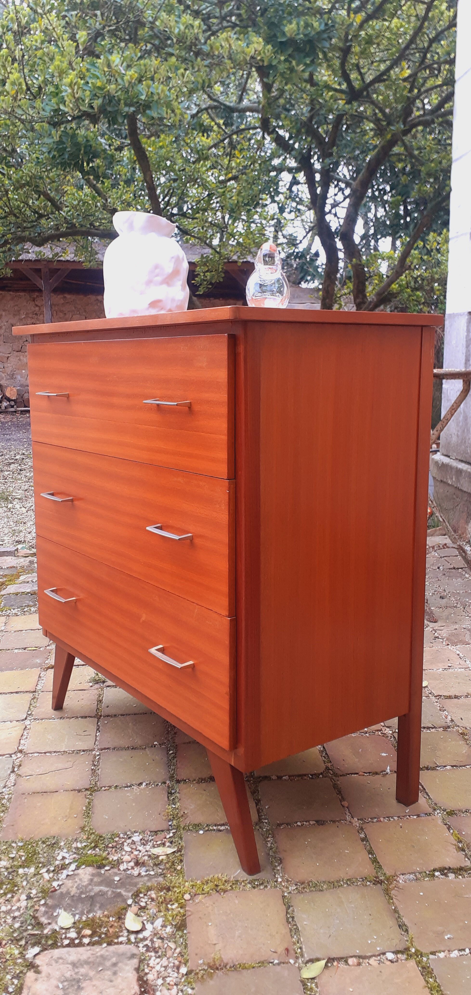 Vintage Scandinavian style dresser 60s