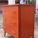 Vintage Scandinavian style dresser 60s