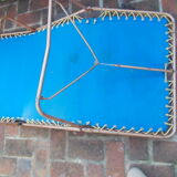 Vintage camp bed trigano