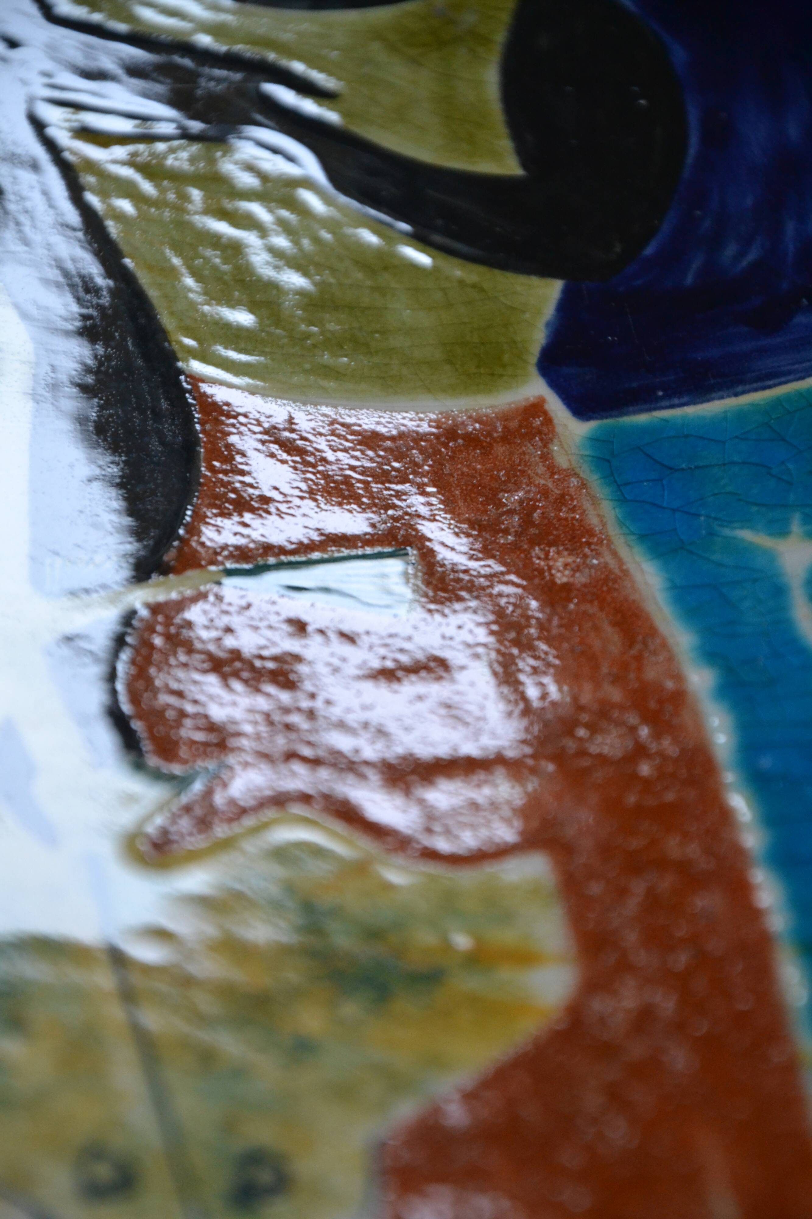 Large dish Edmund Ronaky California 1950s-60s