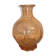 Carafe art-deco pink molded glass