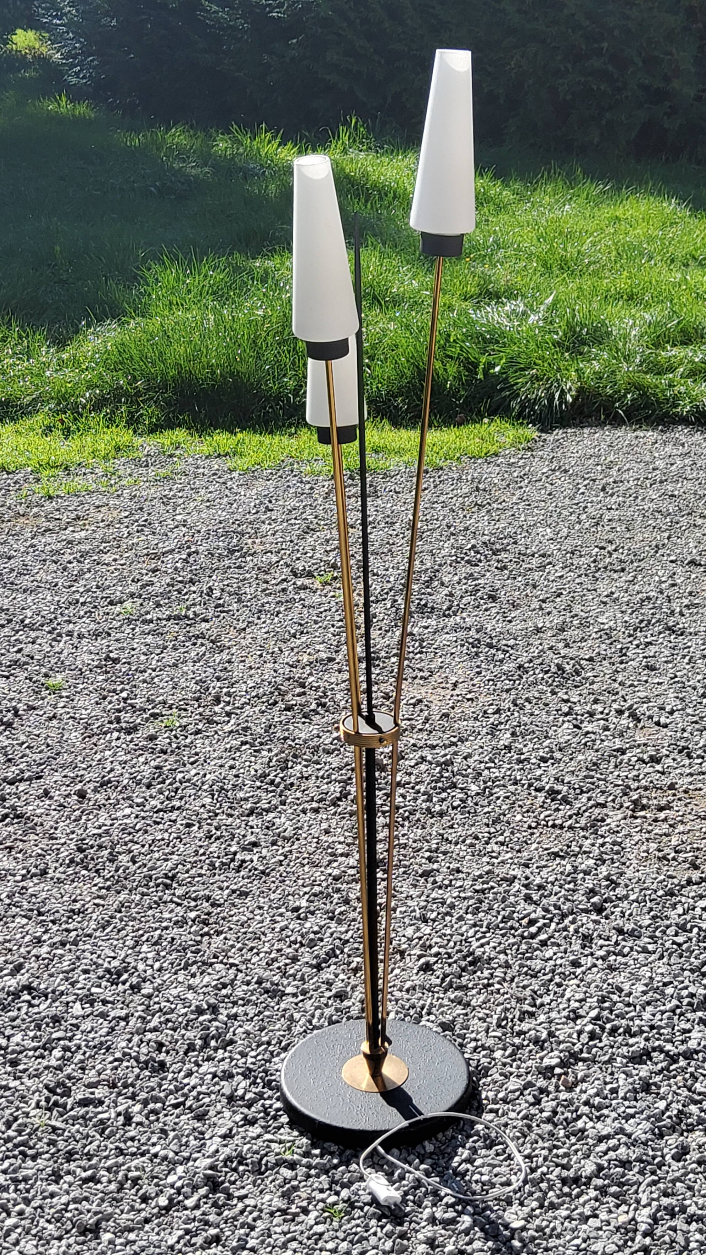 Vintage floor lamp from the 60s from Lunel