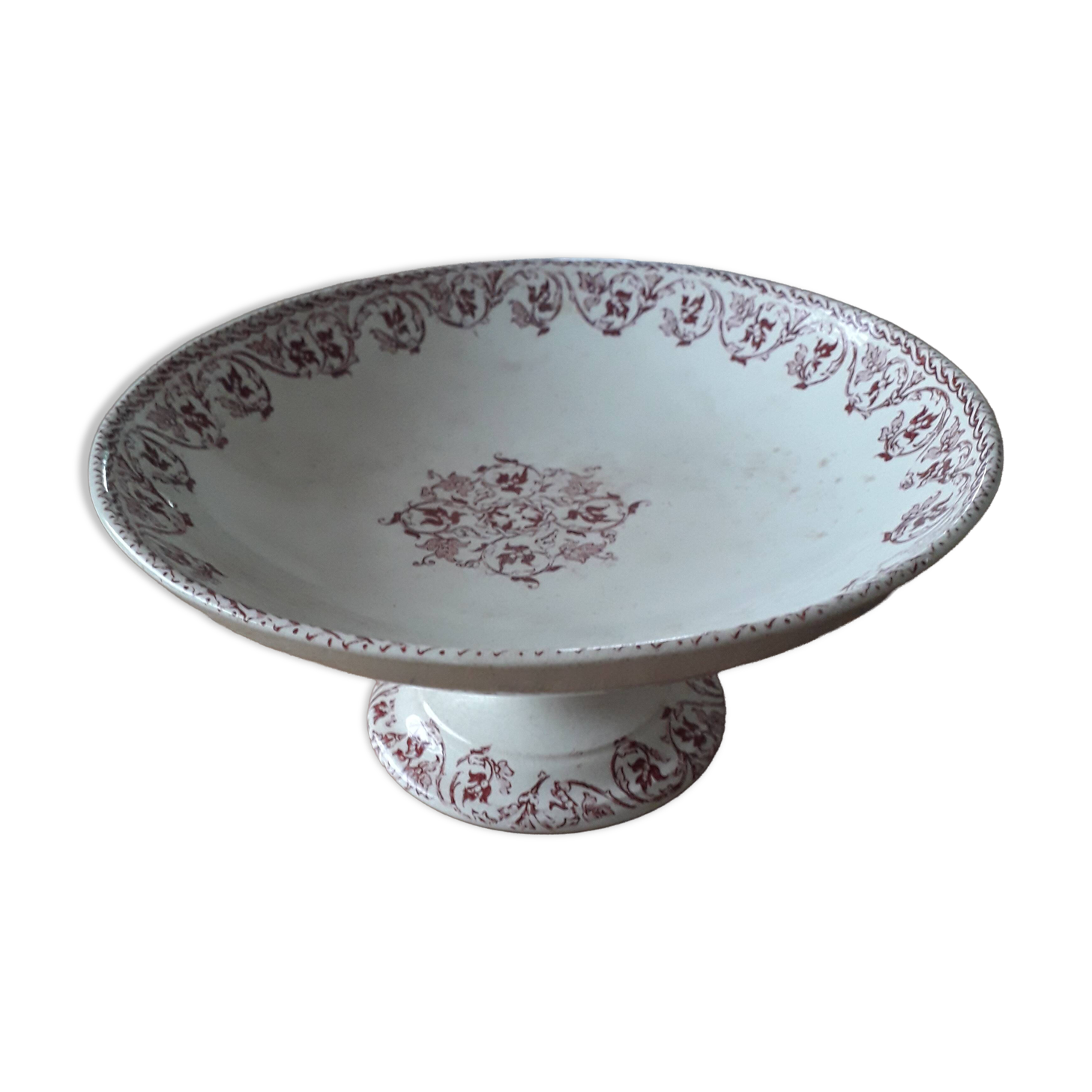 Earthenware compote HB and co.