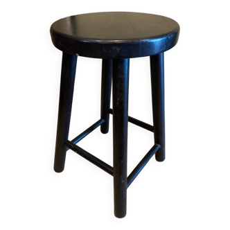 Old black stool