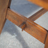 Rene gabriel table, 50s wood table, dining table, kitchen, veranda