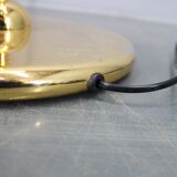 1980s Pair of VeArt-Murano Floor Lamps in Brass Finish ,Italy