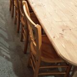 Grande table bistrot