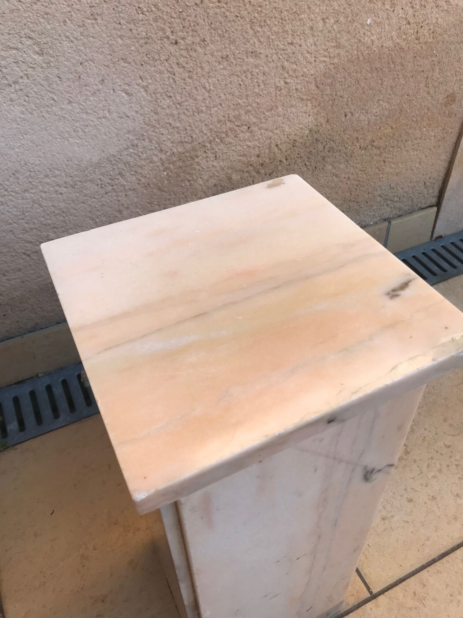 Set of 2 pink marble harnesses