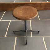 Antique industrial stool