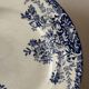 Ancienne assiette faïence St Amand fruits bleu