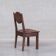 6 French deco oak dining chairs
