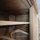 Wardrobe/sliding doors and tapered legs