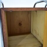 1940s Pair of Bauhaus Bedside Tables, Czechoslovakia