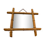 Bamboo wood mirror
