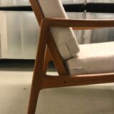 Danish MidCentury Teak Easy Chair by Ole Wanscher FD-109