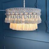 Macrame pendant light 50cm