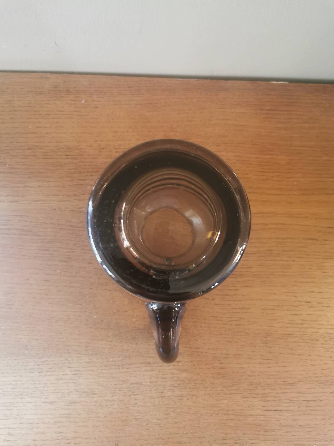Vintage glass pitcher