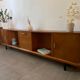 Vintage low oak sideboard (shallow)