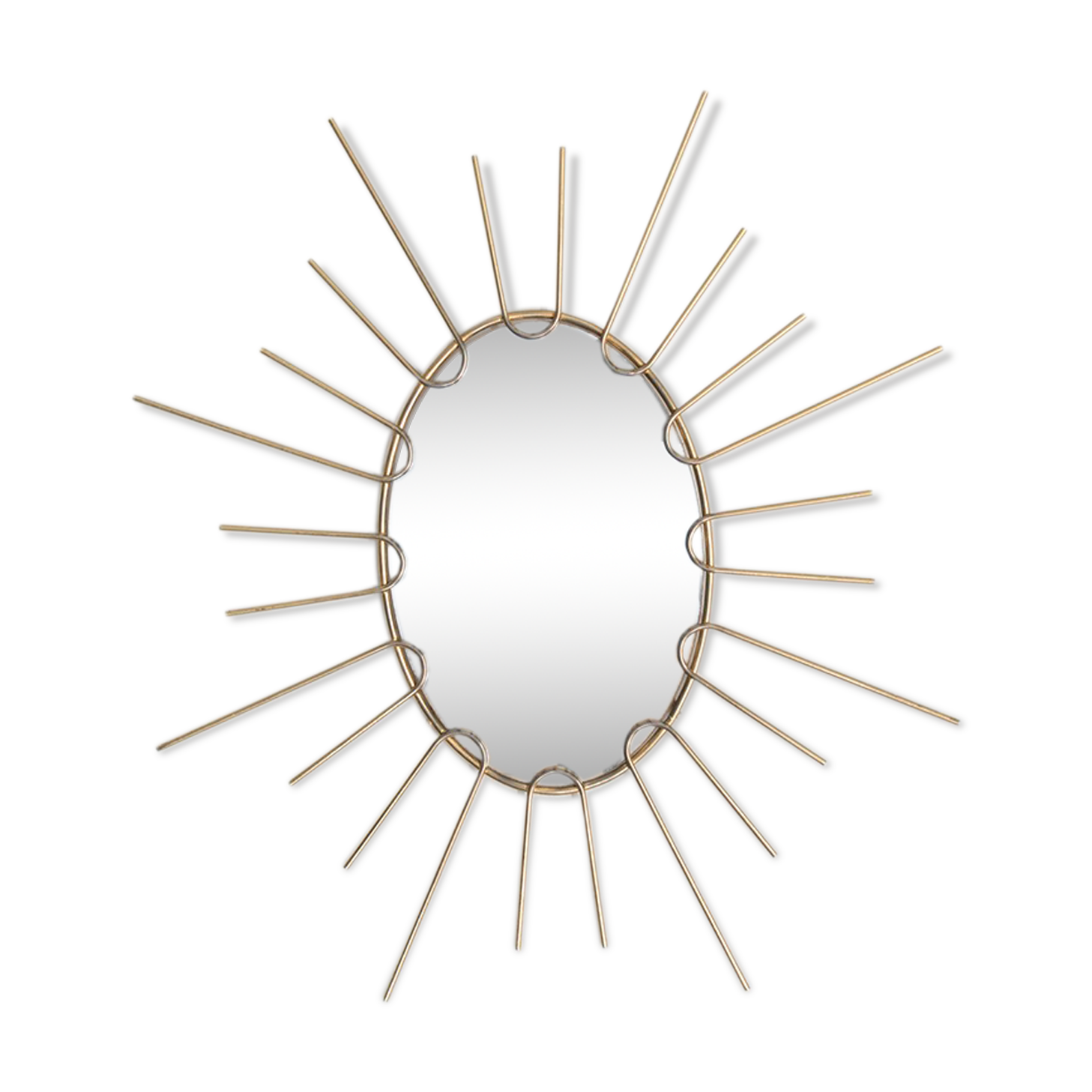 Sun Mirror 60s 37x40cm