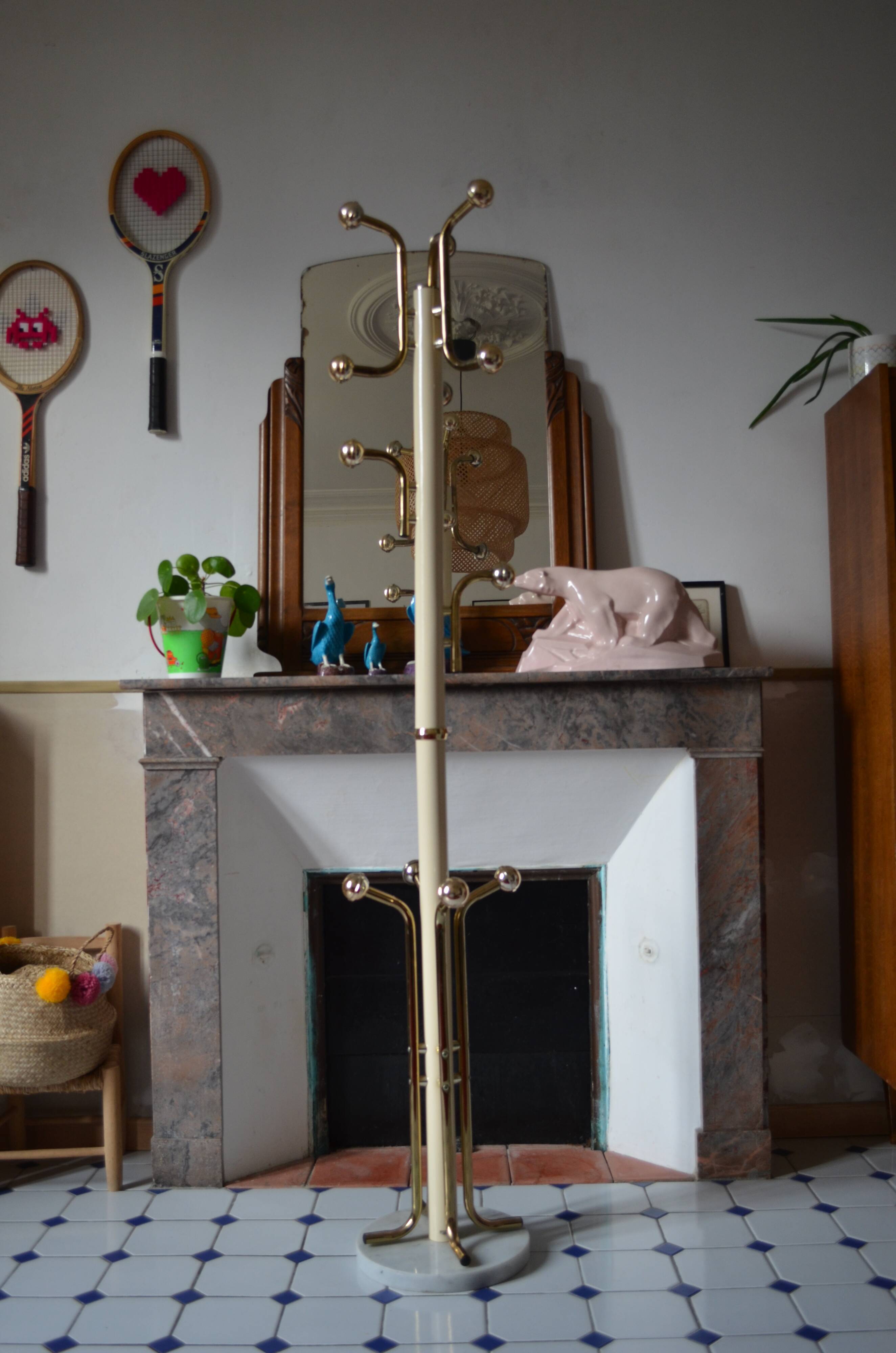 Coat rack of the seventies