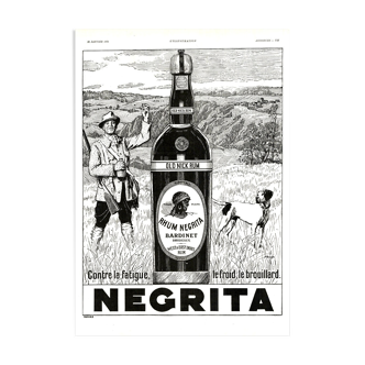 Affiche vintage années 30 Negrita
