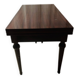 Transformable mahogany table