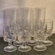 Verres à pied vintage