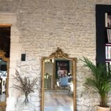 Old mirror Louis XV 145,5cm/77,5cm