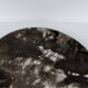 Medium petrified wood dish or pocket emptier, predominantly gray 1137