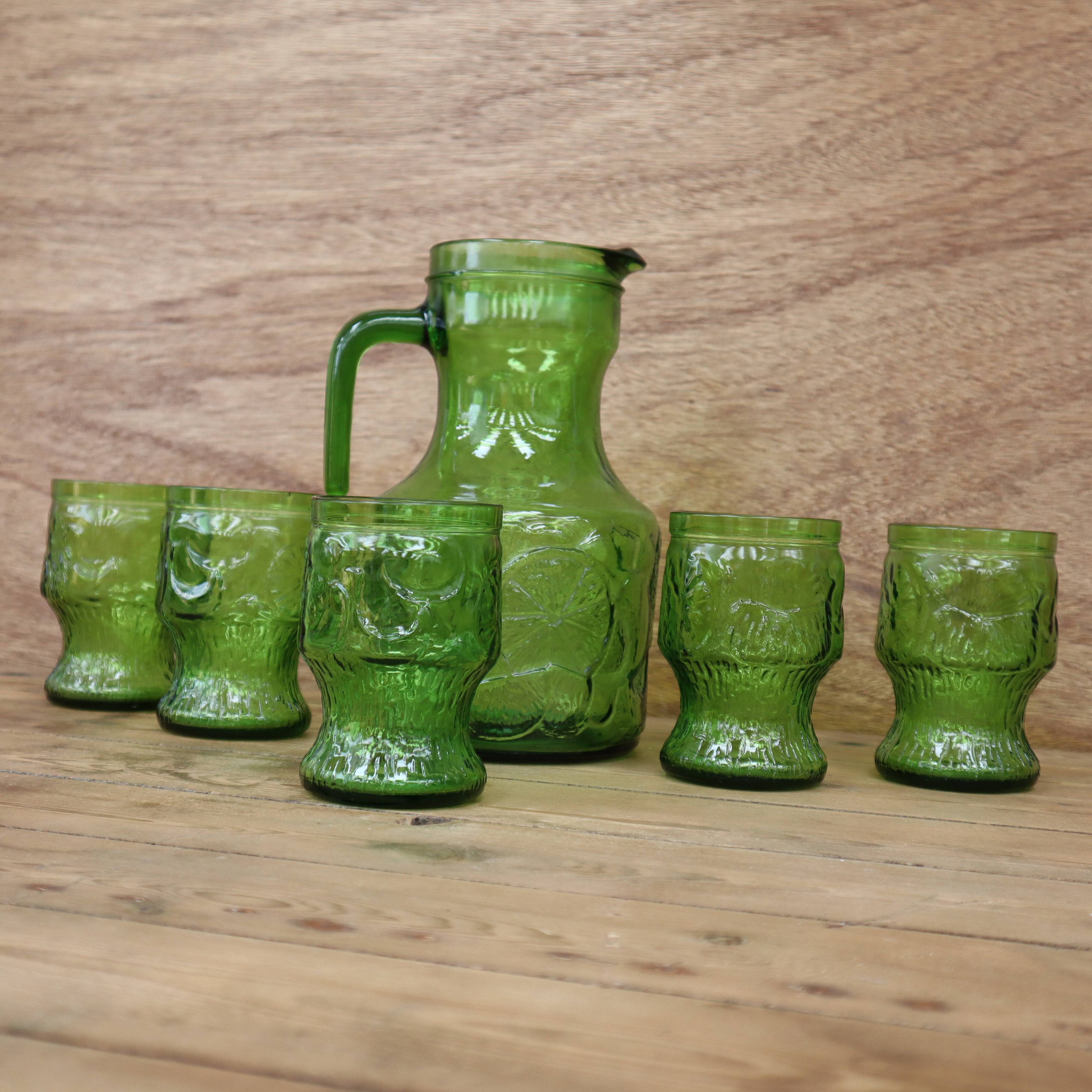 Fidenza green Italian orangeade service