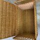 Wicker trunk/bench