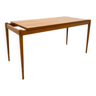 Table basse drevotar, vintage tchèque 1960s