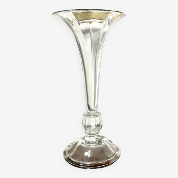 Vase crystal legras et cie