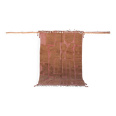 Handwoven Beni Ouarain rug 255×155cm – Terracotta & Clay - AZ821