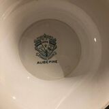 Porcelain soup tureen and dish