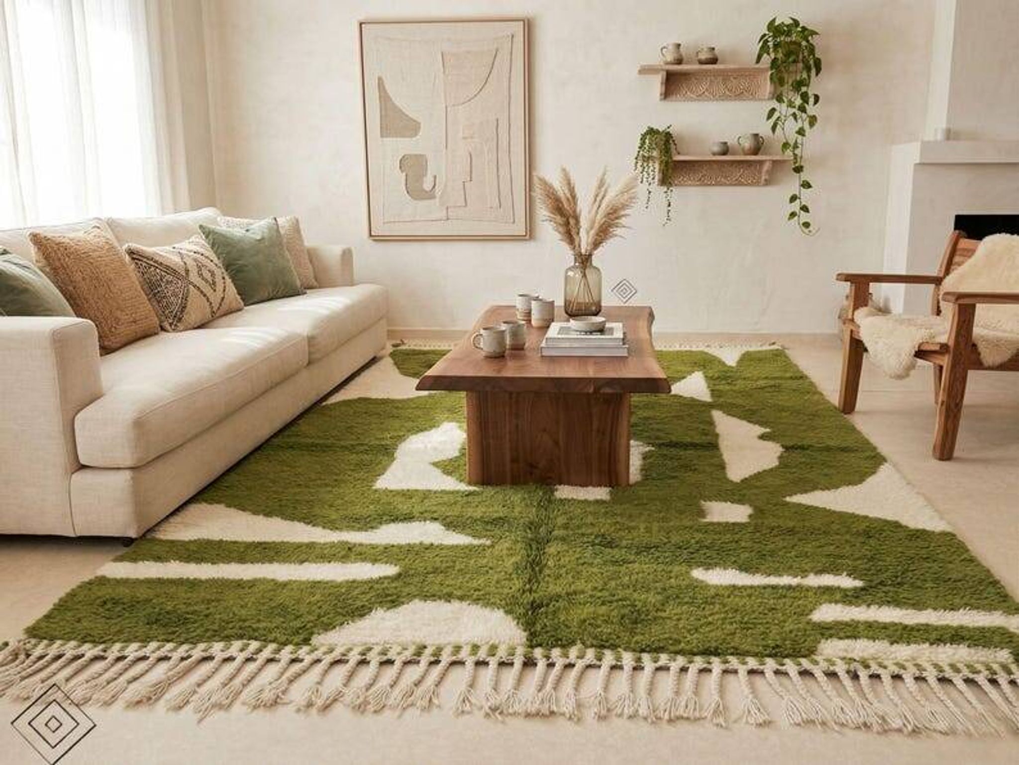 Unique Berber Moroccan rug 250cm x 200cm
