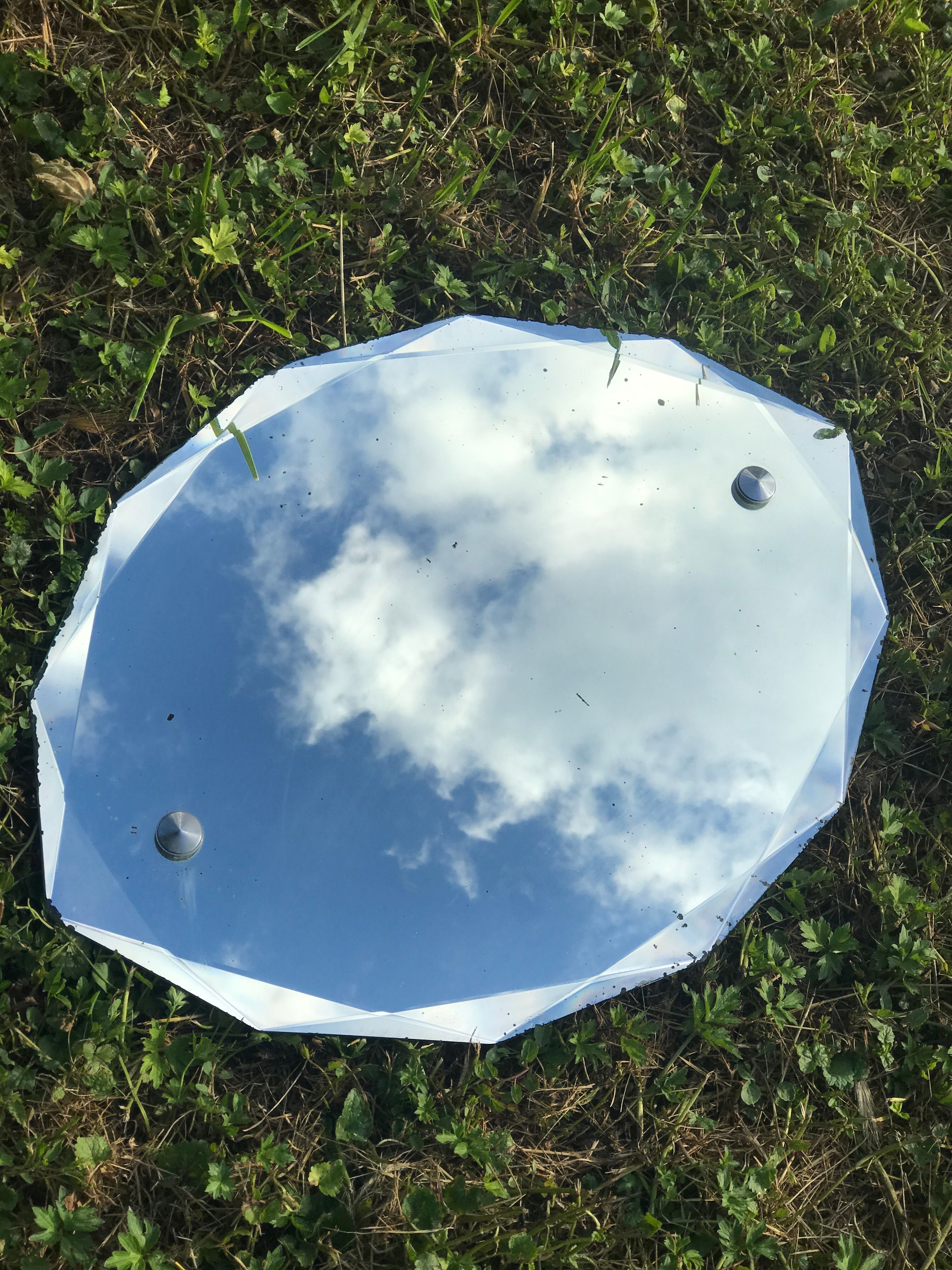 Ancient mirror of the 1930s 57x42cm