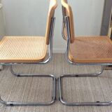 Pair of chairs Marcel Breuer Cesca B32